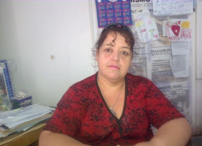 Norma Gómez, referente del SSP Berisso.