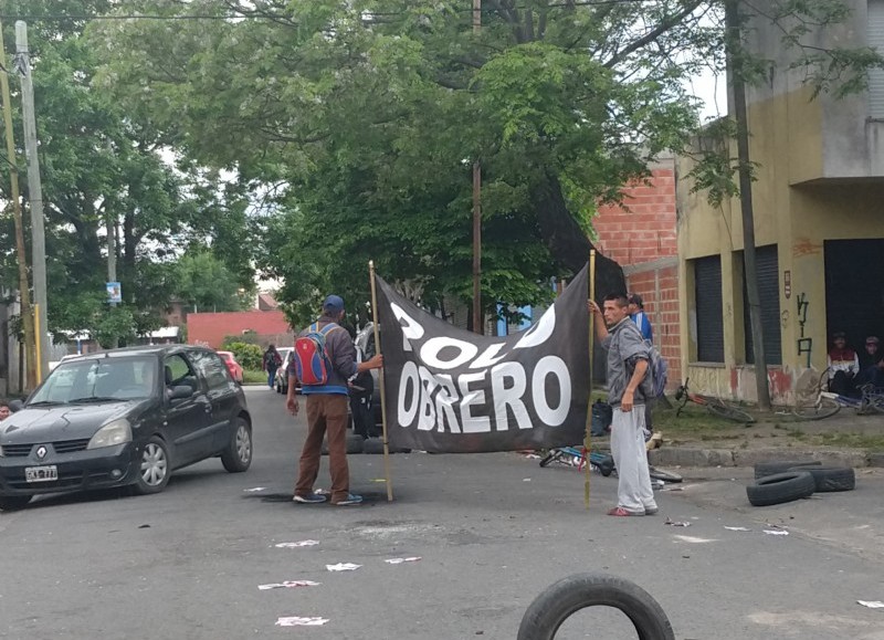 Manifestación en el Municipio.