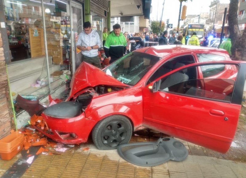 Siniestro protagonizado por un Ford Ka.