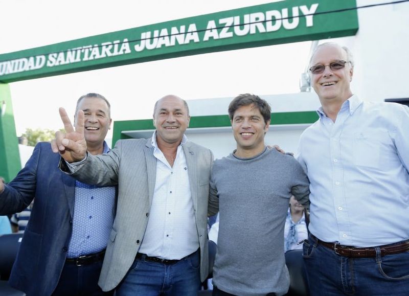 Inauguración de un centro de salud.