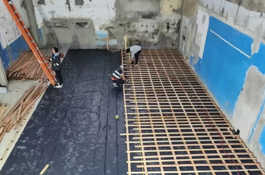 Nuevo tecnopiso deportivo.