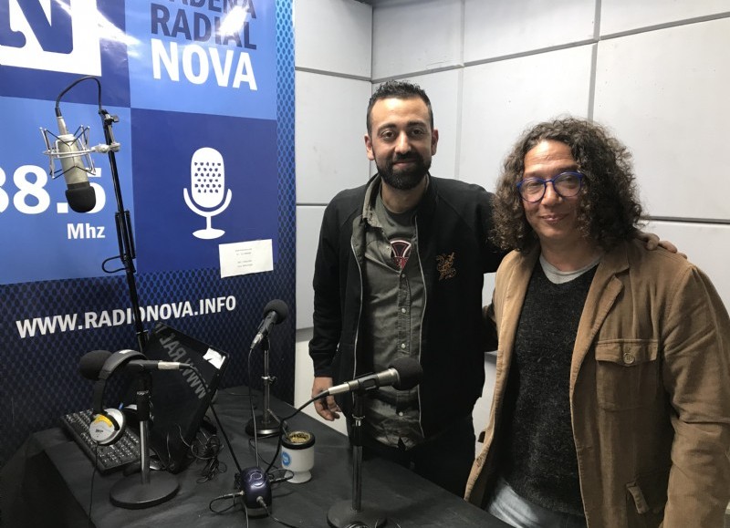 Federico Surila y Germán Díaz, en el aire de BerissoCiudad en Radio.