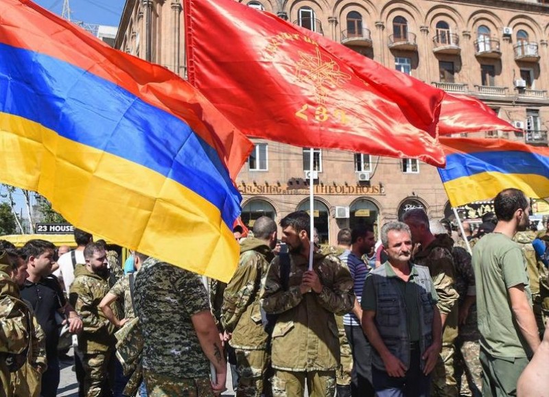 Voluntarios armenios que participaron en la última guerra de Artsaj 