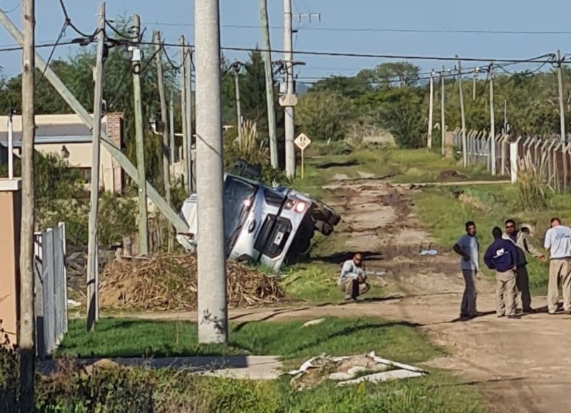 Afortunadamente, no hubo heridos.