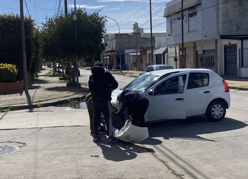 Afortunadamente no hubo heridos.