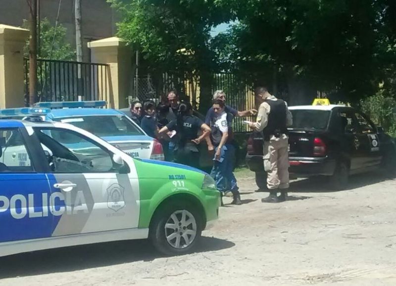 Revuelo en Montevideo y 2.