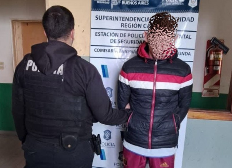 Un joven vecino detenido.