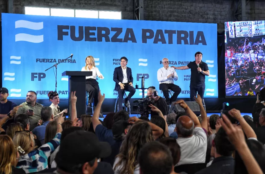 Kicillof, Magario y Espinoza van a encabezar el acto del Día de la Lealtad.