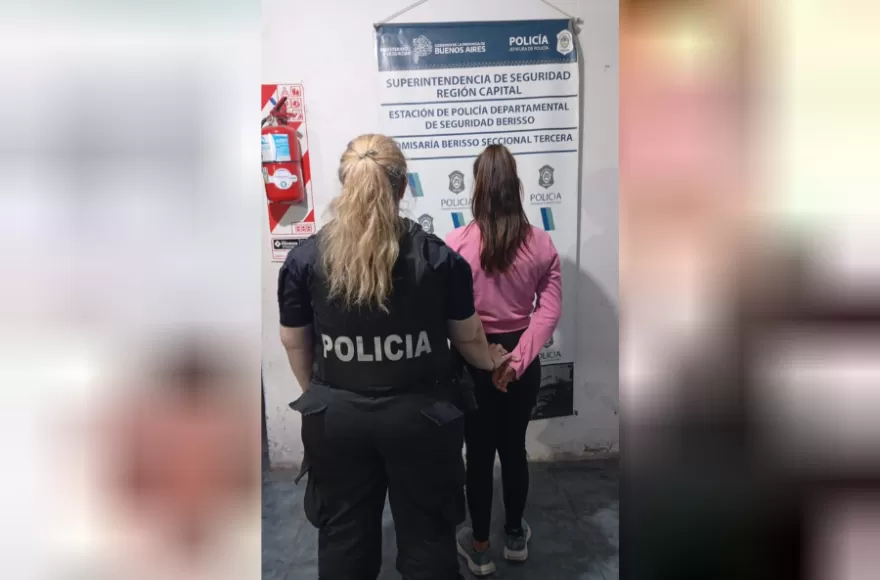 Una mujer de 27 años fue aprehendido y puesta a disposición de la Justicia.