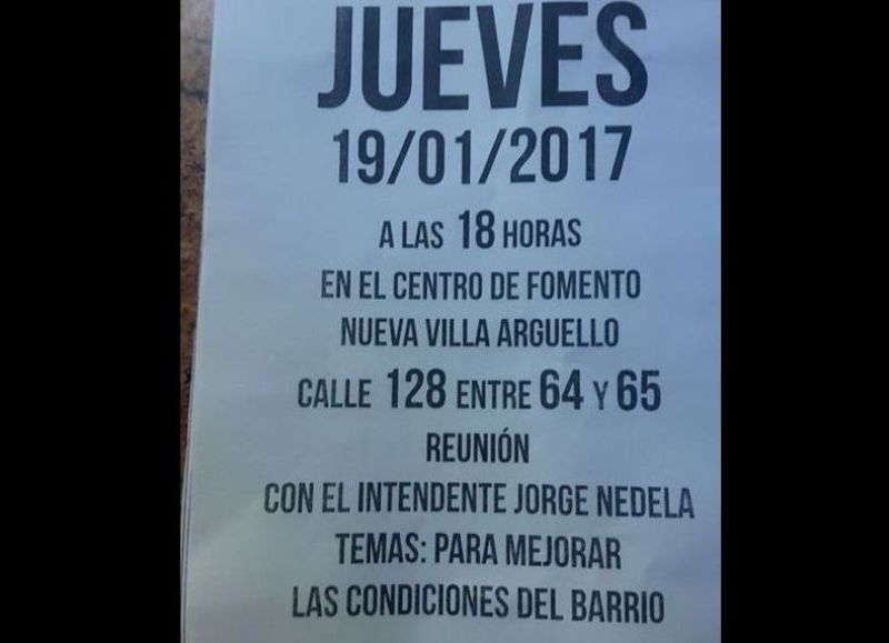 Invitación en saco roto.