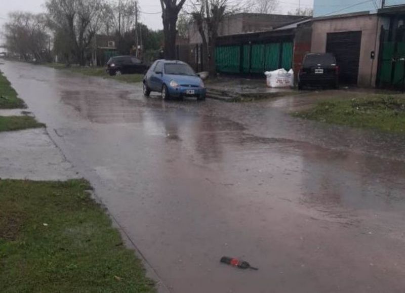 Hubo decena de calles anegadas.