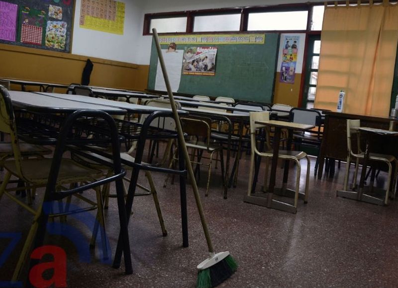 Aulas vacías.