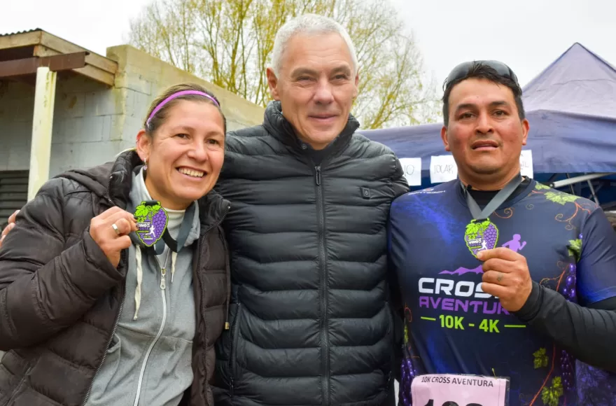 Cagliardi presenció la competencia.