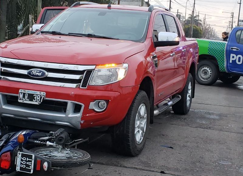 Afortunadamente, no hubo heridos de consideración.