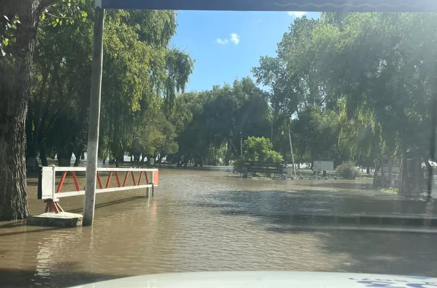 El pico máximo fue de 3,10 metros.