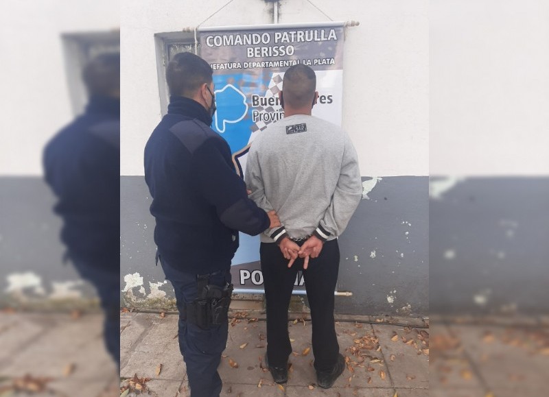 Detuvieron a un infractor en 124 entre 11 y 12.