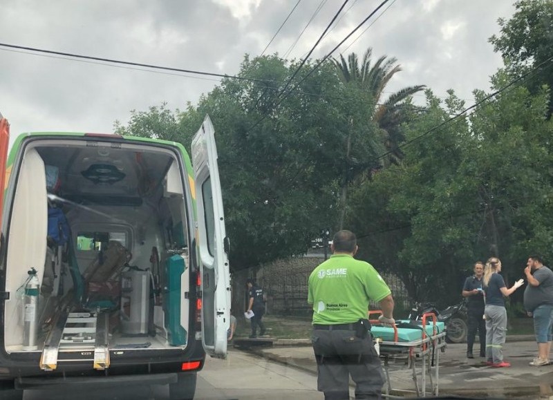 Afortunadamente no hubo heridos de gravedad.