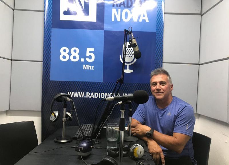 Marcelo Citerio, en el aire de BerissoCiudad en Radio.