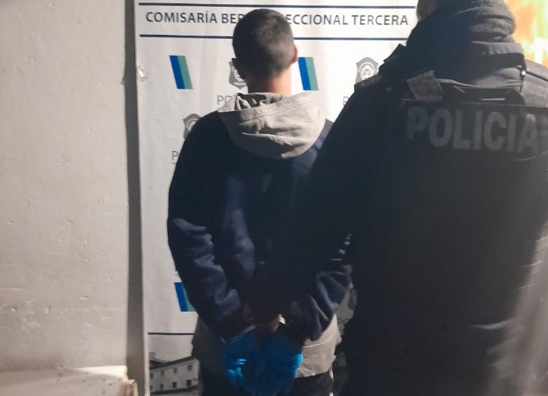 Trasladado a la comisaría.