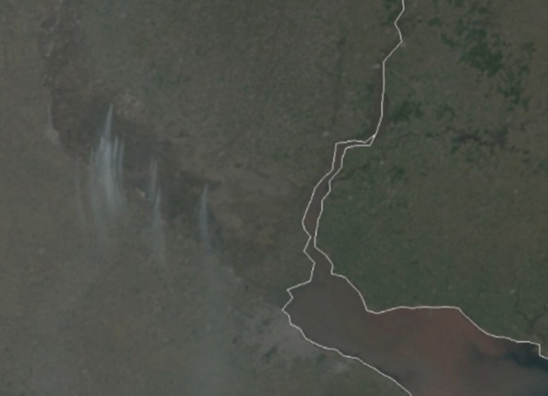 Captura de satélite.