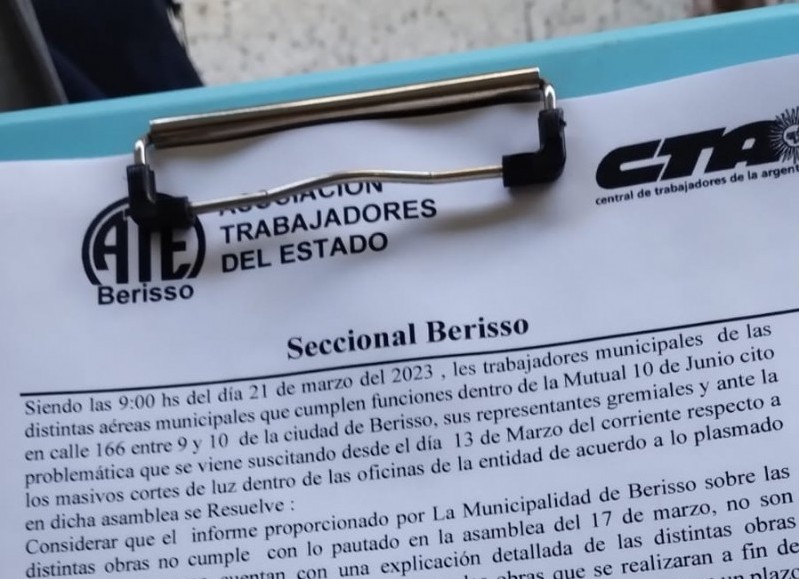 El documento en cuesión.