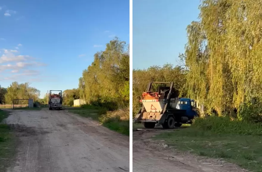 Barrio Industrial: denuncian descarga ilegal de residuos