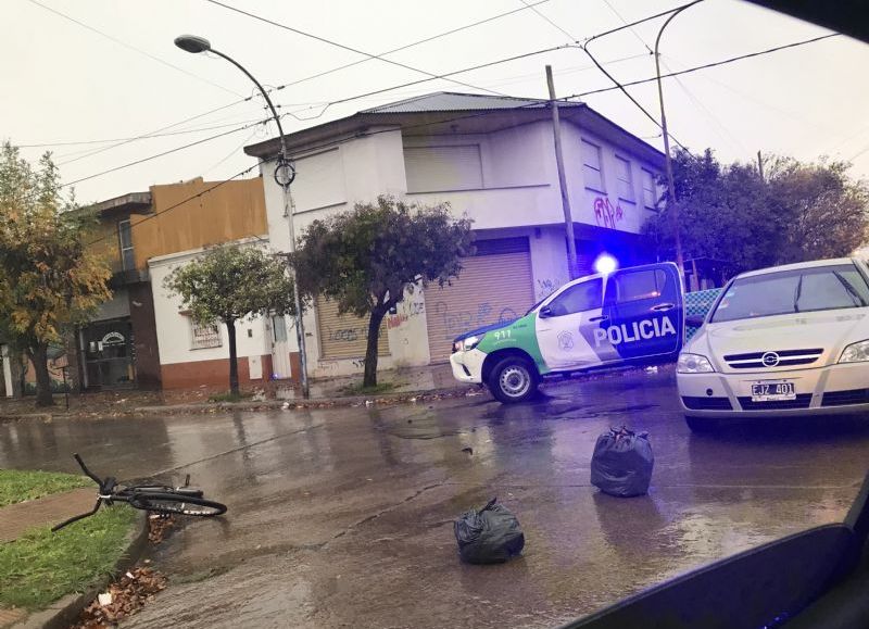 Resultó con heridas leves.