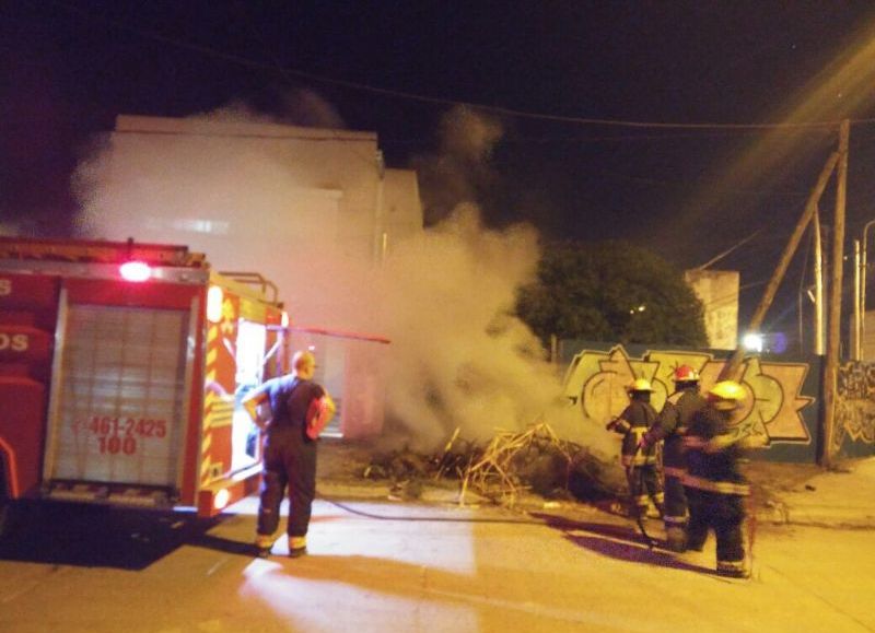 Revuelo en el barrio.