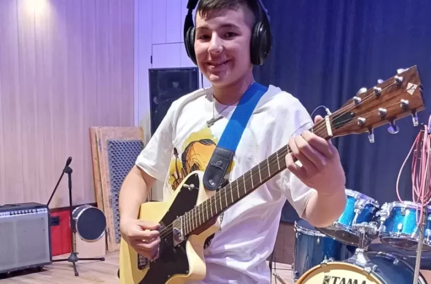 Julián Soliz llegó a la instancia final del concurso Talentos Argentinos.