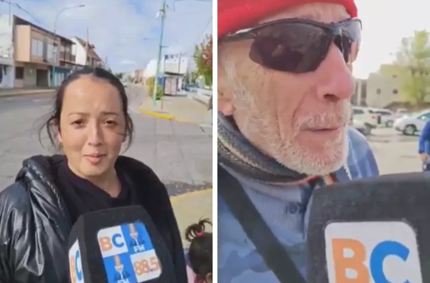 Los berissense le hacen frente a la ola de frío.