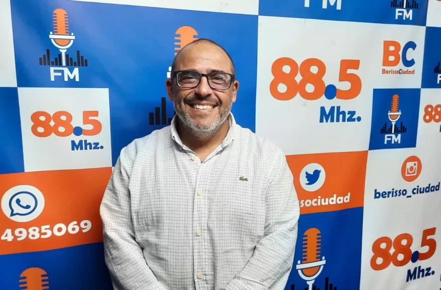 Federico Ruiz, secretario de Seguridad de Berisso.