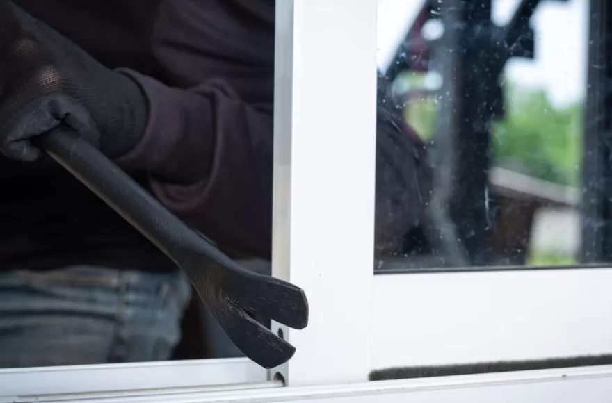 Las víctimas del robo no estaban en la vivienda.