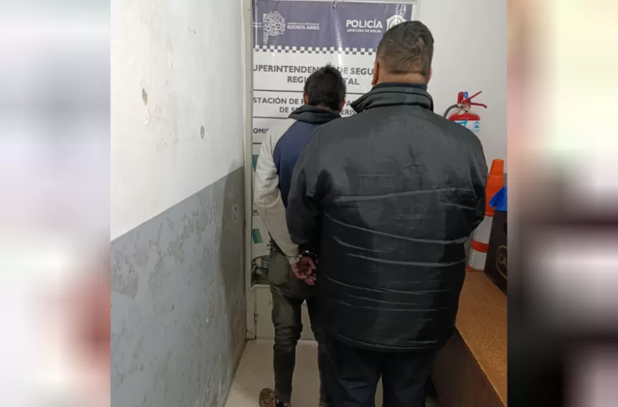 El hombre de 35 años fue trasladado a la dependencia policial.