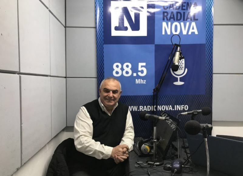 Ángel Celi, en el aire de BerissoCiudad en Radio.