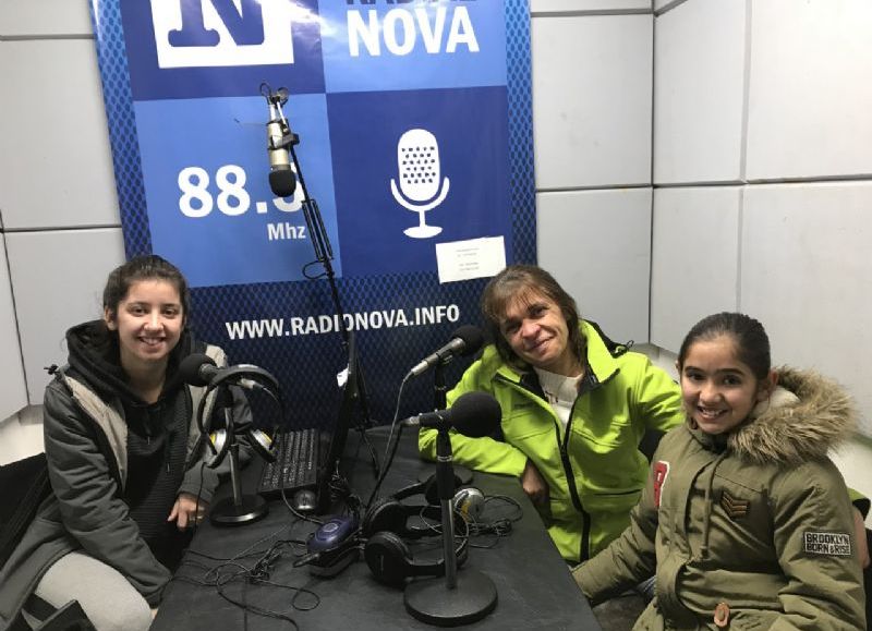 Gaby y Agustina, en el aire de BerissoCiudad en Radio.