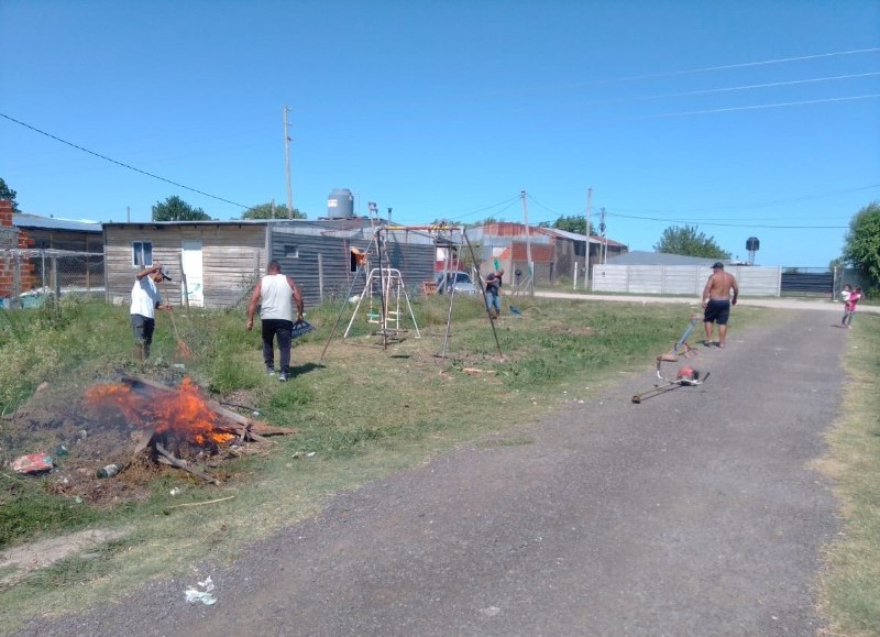 Trabajando a sol y a sombra (y a secas).