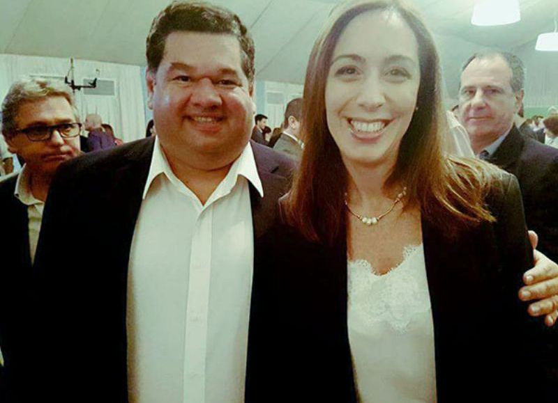Jorge Nedela y María Eugenia Vidal (foto de archivo).