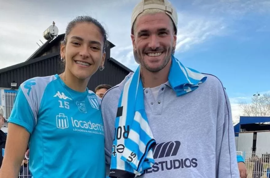 Abril y Rodrigo De Paul.