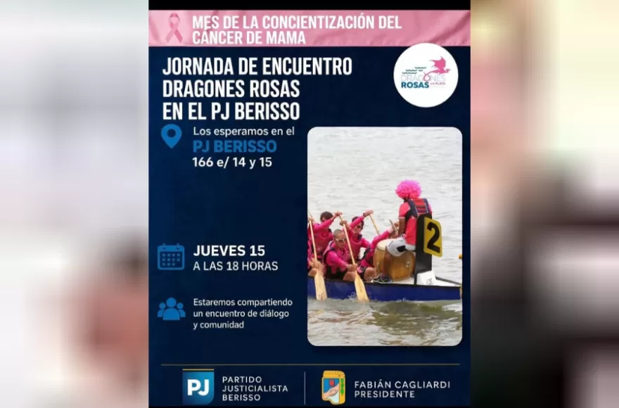 Convocatoria en Berisso.