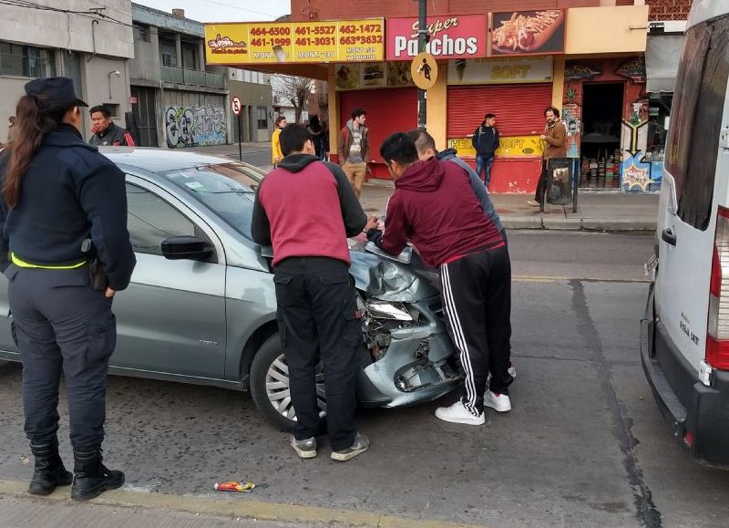 Afortunadamente no hubo heridos.