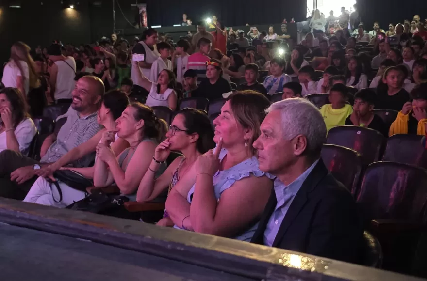 Presencia del intendente.