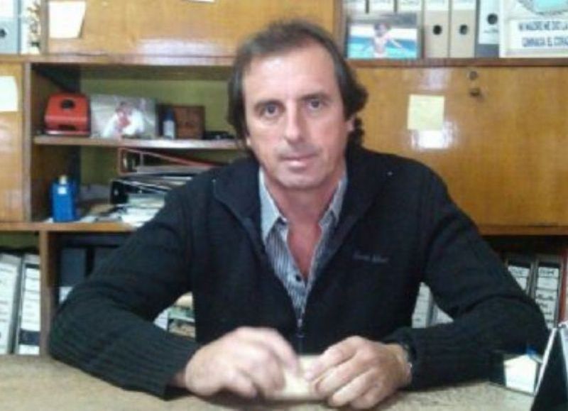 Claudio Hiser, secretario adjunto del Sindicato de Trabajadores Municipales.