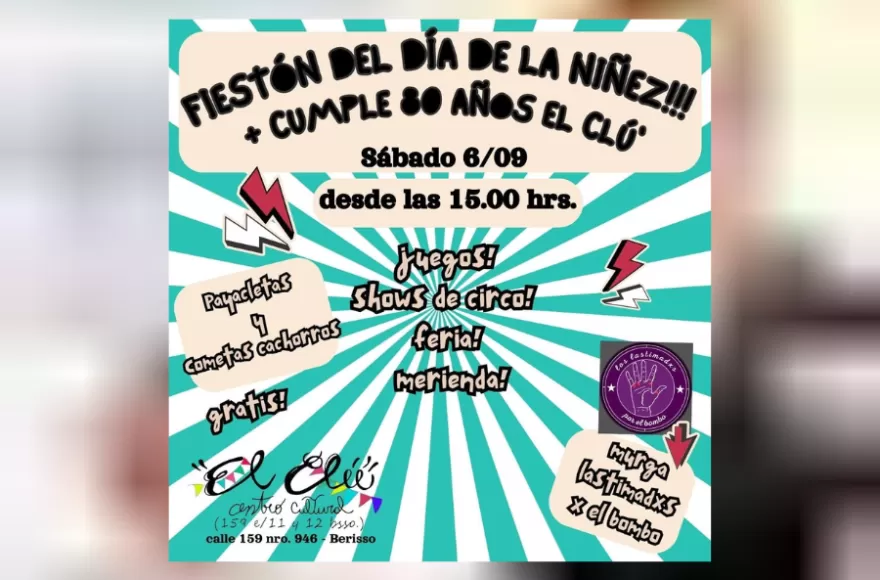 El Clú se prepara para una gran celebración.