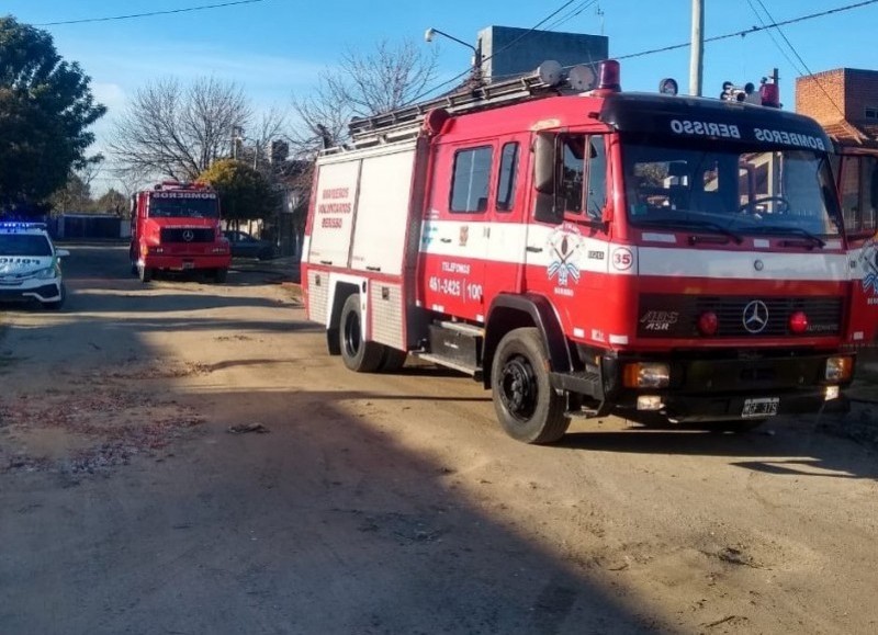 Siniestro en una vivienda de 168 entre 29 y 30.