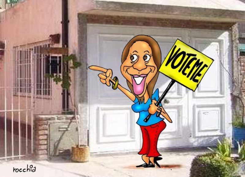 Vidal será desde ahora figura central en la campaña electoral de Cambiemos de cara a las legislativas 2017. (Dibujo: NOVA)
