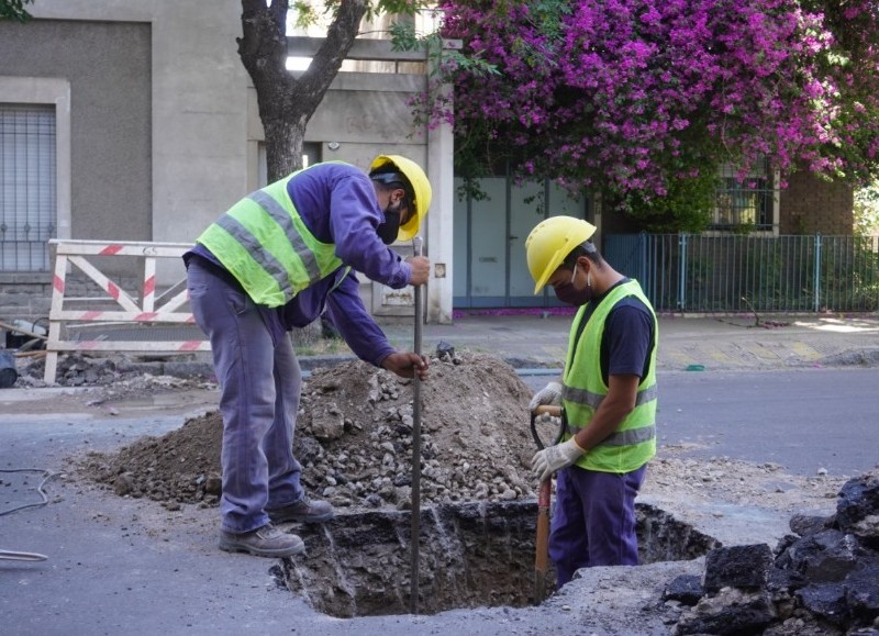 Trabajos de mantenimiento de ABSA.