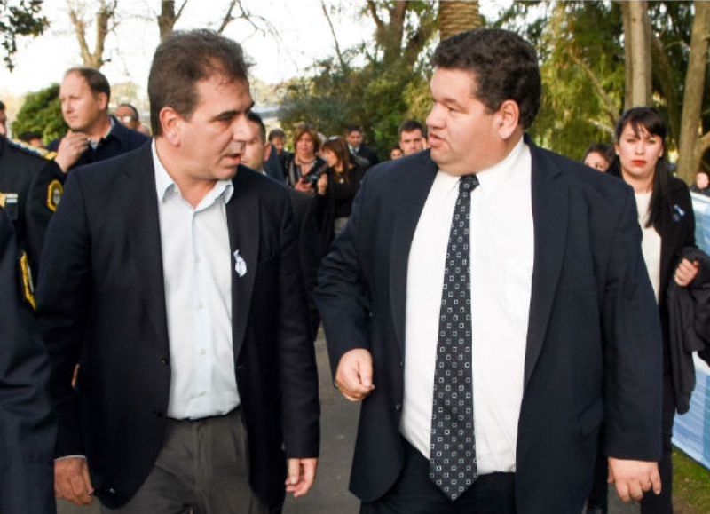 Cristian Ritondo y Jorge Nedela.