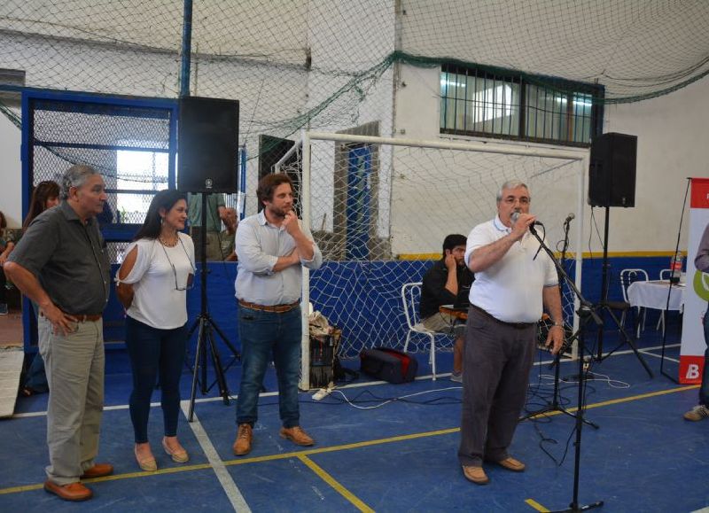 Ceremonia en el Centro de Fomento Villa Zula.