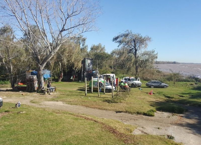 Este lunes en la zona de la Playa Municipal