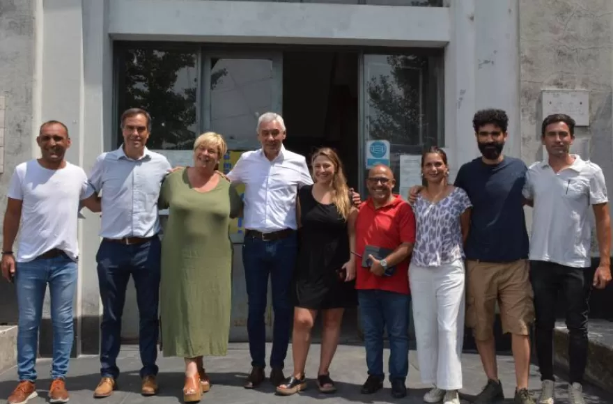 Reunión con funcionarios bonaerenses.